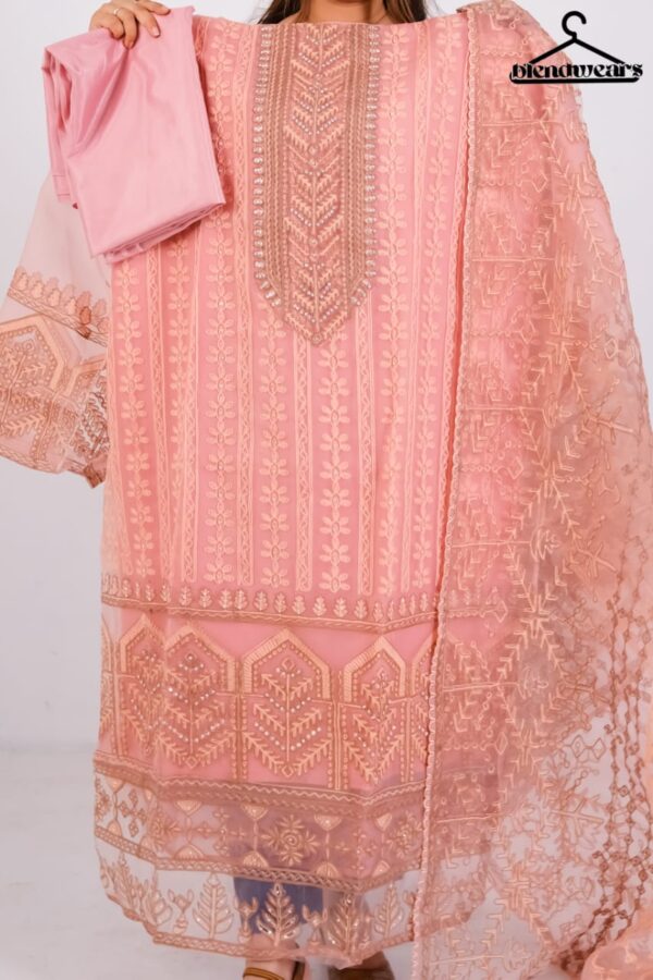 3 Piece- Pure Embroidered Shadabahar